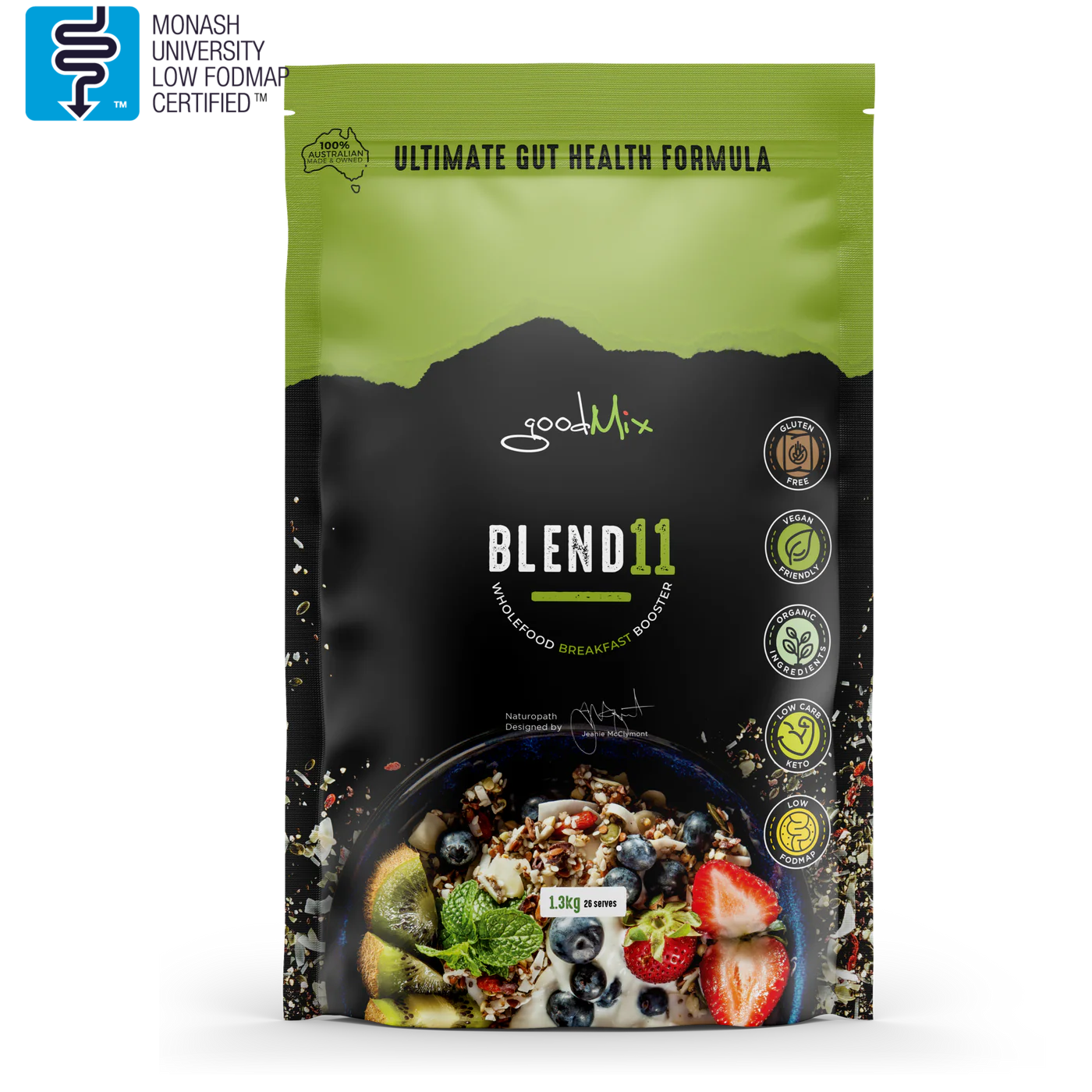 Blend 11: Low carb, gluten free bircher muesli (Best Poos Ever!)